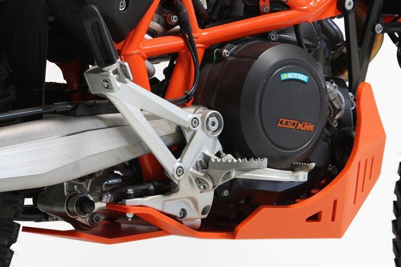 AXP Adventure Skid Plate For KTM Enduro 690 2008-2011 - Orange