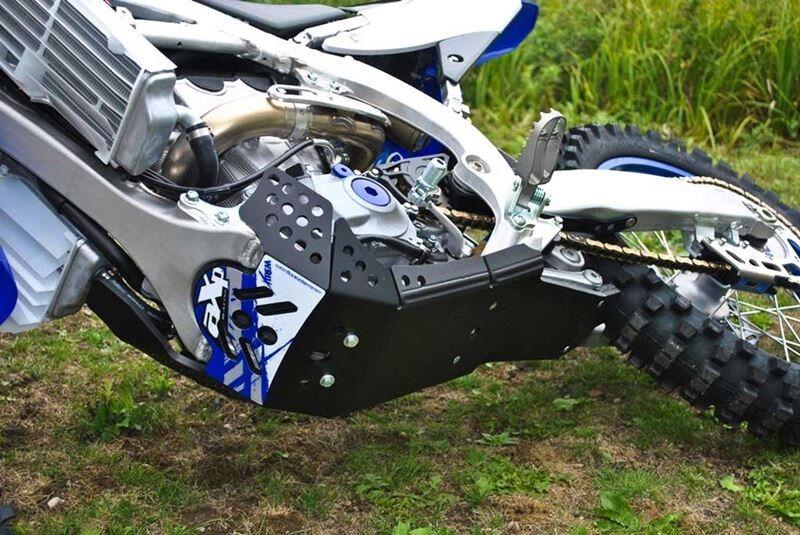 AXP Xtreme Skid Plate For Yamaha WRF250 2019-2024 - Black