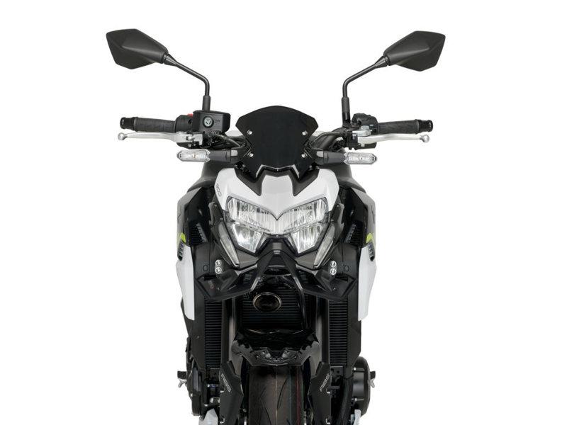 Puig Naked Front Spoiler For Kawasaki Z900 2020-2024 - Matt Black
