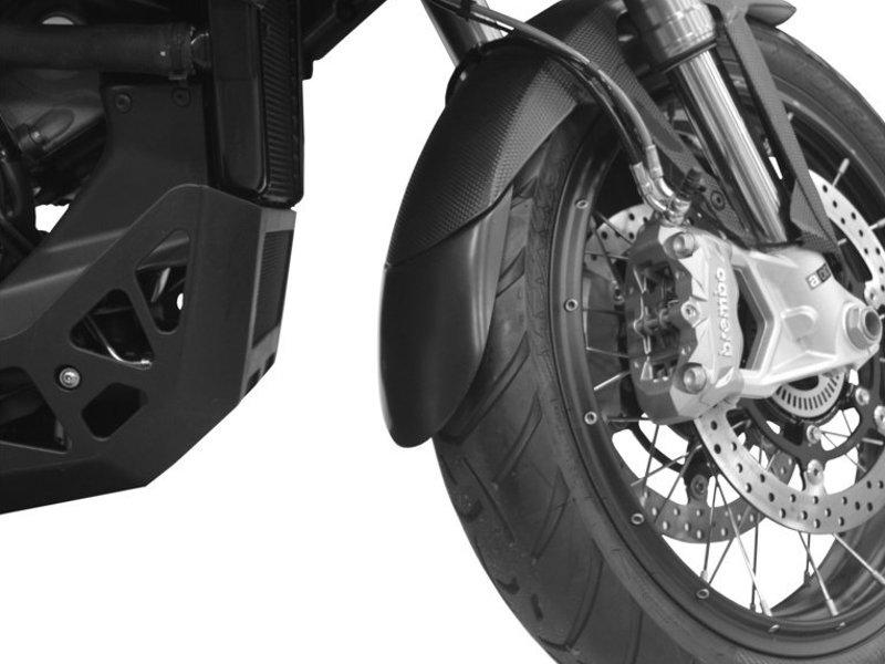 Puig Front Fender Extender For Aprilia Caponord 1200 Rally 2015-2017 - Black