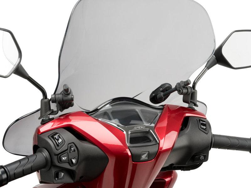 Puig City Touring Screen For Honda SH125i 4T E5 2021-2025 - Light Smoke