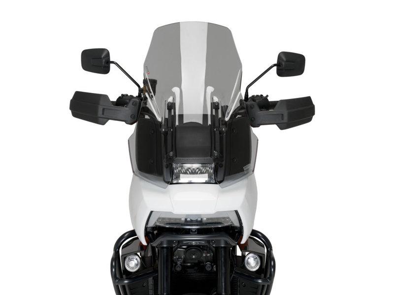 Puig Touring Screen For Harley Davidson Pan America 1250 2021-2024 - Light Smoke