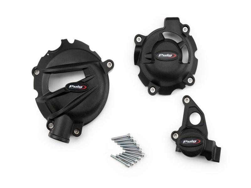 Puig Championship Engine Cover Track For BMW M1000 R 2023-2025 - Black