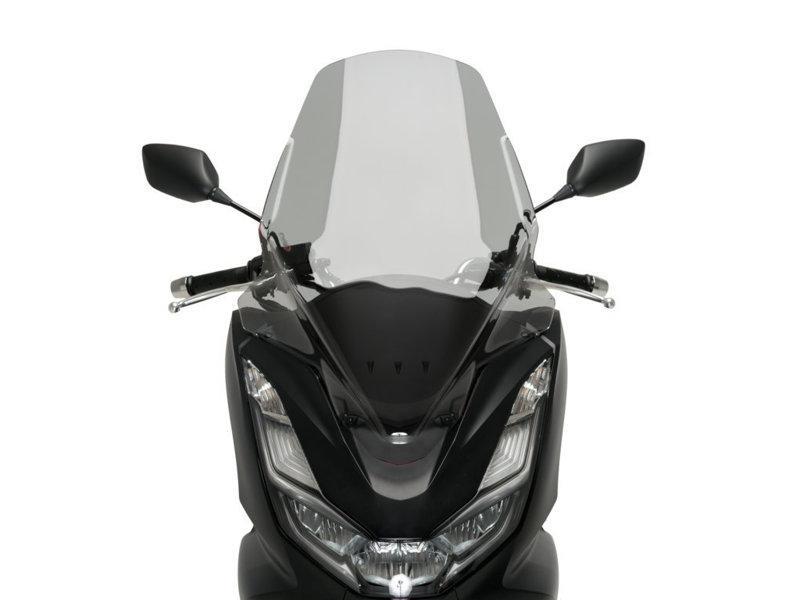 Puig V-Tech Line Touring Screen For Honda PCX 125 2021-2024 - Light Smoke