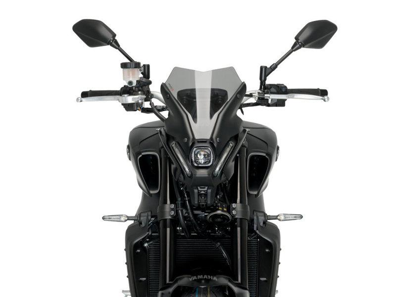 Puig New Generation Sport Screen For Yamaha MT-09 2021-2023 - Light Smoke