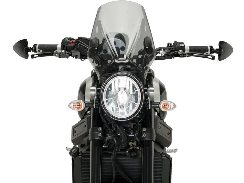 Puig Folding Left Hand Side Mirror For KTM 125 Duke 2011-2025 - Black
