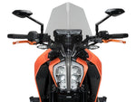 Puig New Generation Sport Screen For KTM 125 Duke 2017-2023 - Clear