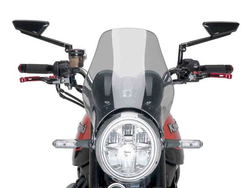 Puig Naked Screen For Kawasaki Z900 RS 2018-2025 - Light Smoke