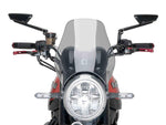 Puig Naked Screen For Kawasaki Z900 RS 2018-2025 - Light Smoke