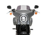 Puig Batwing Sports Screen For Harley Davidson Softail Sport Glide FLSB 2018-2024 - Dark Smoke