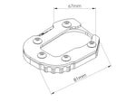 Puig Kickstand Extension Pad For BMW F750 GS 2018-2024 - Black