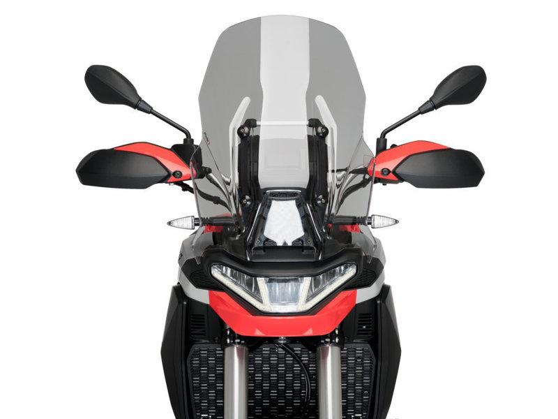 Puig Touring Screen For Aprilia Tuareg 660 2022-2025 - Light Smoke