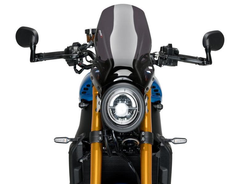 Puig New Generation Sport Screen For Yamaha XSR 900 2022-2025 - Dark Smoke