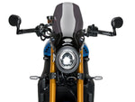 Puig New Generation Sport Screen For Yamaha XSR 900 2022-2025 - Dark Smoke