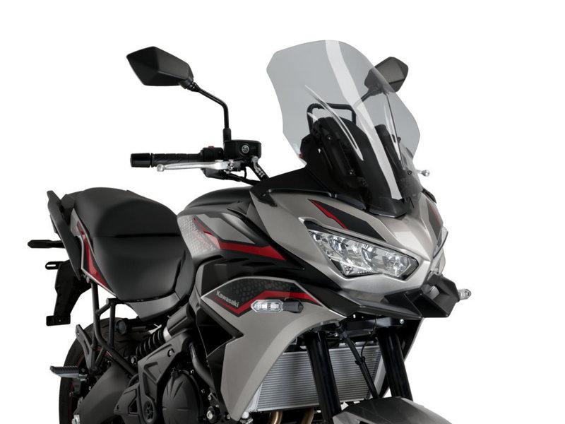 Puig Touring Screen For Kawasaki Versys 650 2022-2025 - Light Smoke