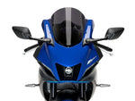 Puig R-Racer Screen For Yamaha YZF R6 2017-2020 - Dark Smoke