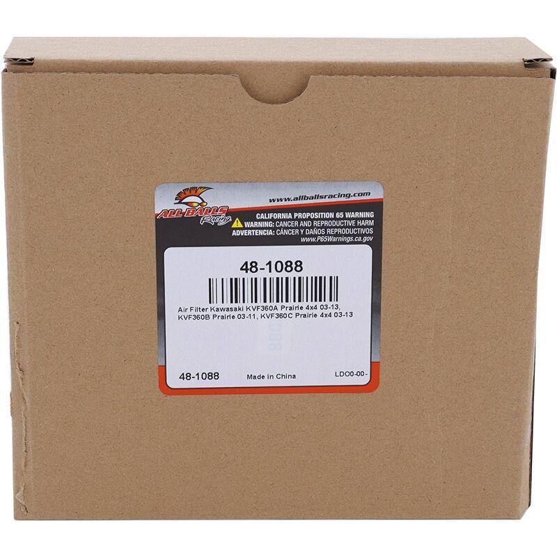 All Balls Replacement Air Filter For Kawasaki KVF360 2X4 2003-2008