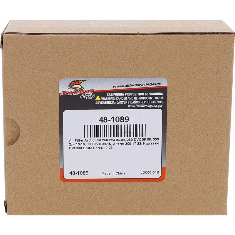 All Balls Replacement Air Filter For Arctic Cat Textron 250 2X4 2006-2008