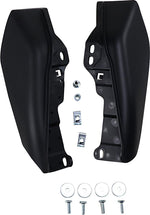 Drag Specialties Frame Mounted Heat Deflectors For Harley Davidson FLHR 1750 2017-2019 - Black