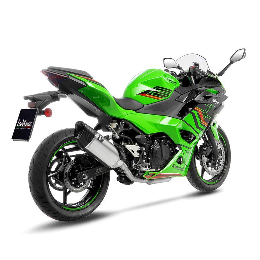 LeoVince LV-14R Titanium Silencer For Kawasaki EX 400 2018-2022 Right