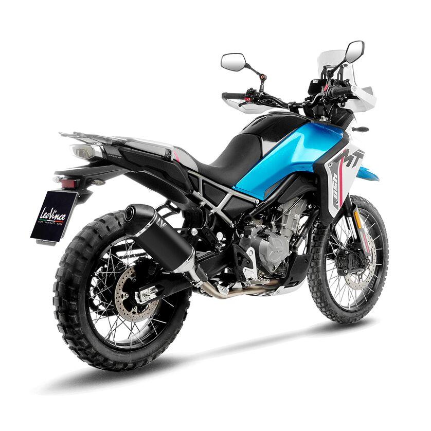 LeoVince LV-14 Black Edition Silencer For CF Moto MT 450 2024-2025 Right