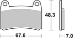 SBS HS Street Excel Sintered Front Brake Pads For Benelli BN 251 2015-2016