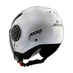 Axxis Metro Solid A0 Gloss Pearl White Helmet