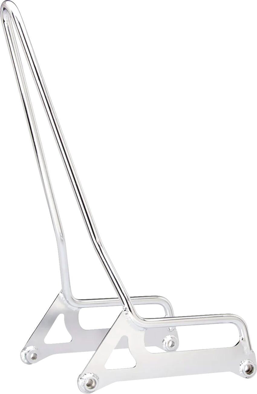 Biltwell EXFIL Sissy Bars For Harley Davidson FLD 1690 2012-2013 - Chrome