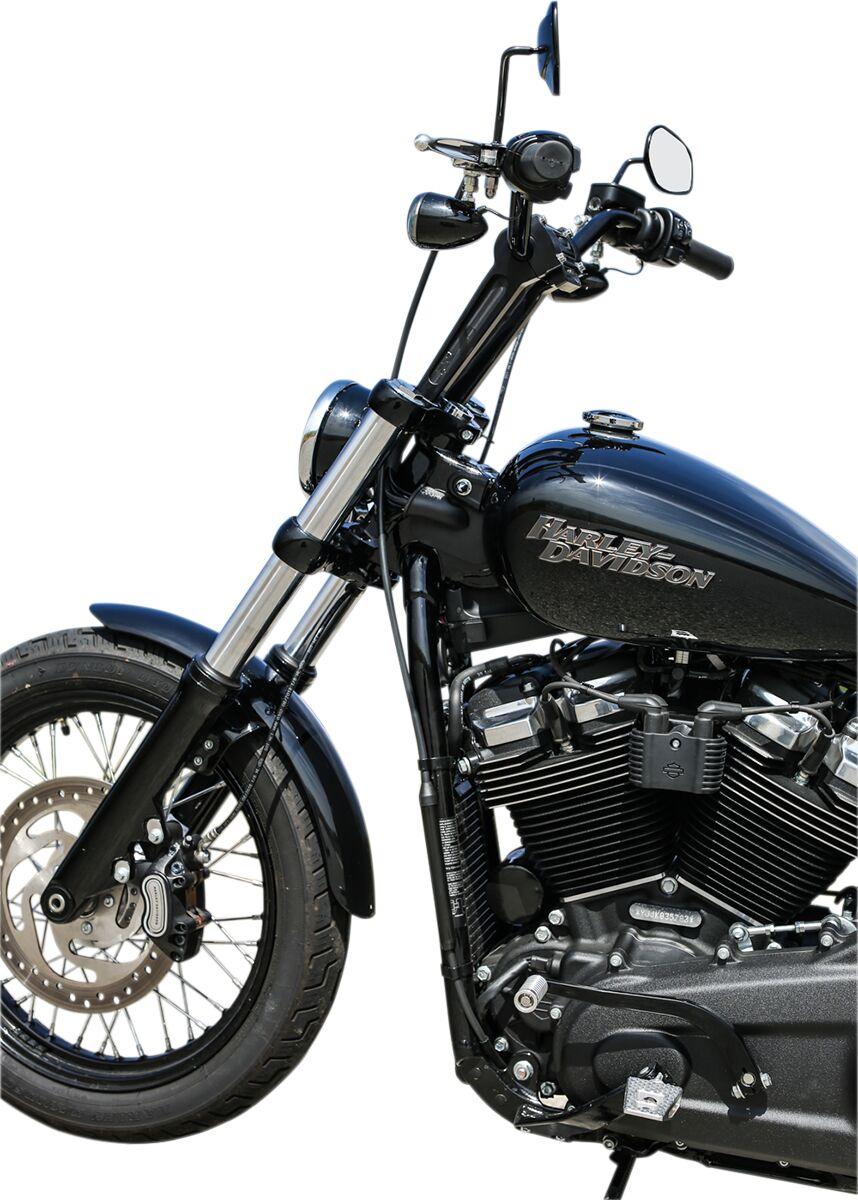 Thrashin Supply Co Handlebar Riser For Harley Davidson FXBB 1750 2018-2020 20.5 cm (8") - Black