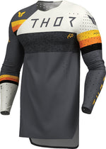 Thor Sportmode League Jersey - Charcoal Grey/Orange/White/Yellow