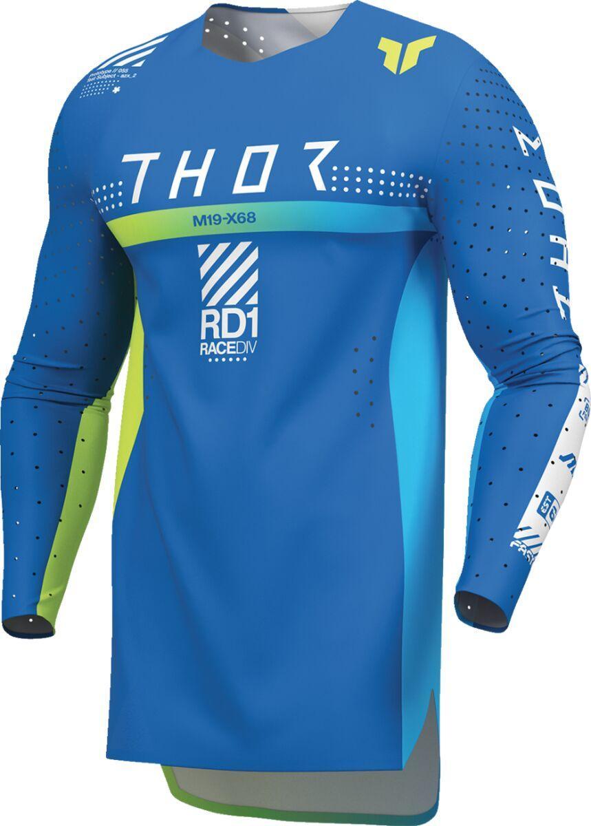 Thor Sportmode Synth Jersey - Blue/White/Yellow