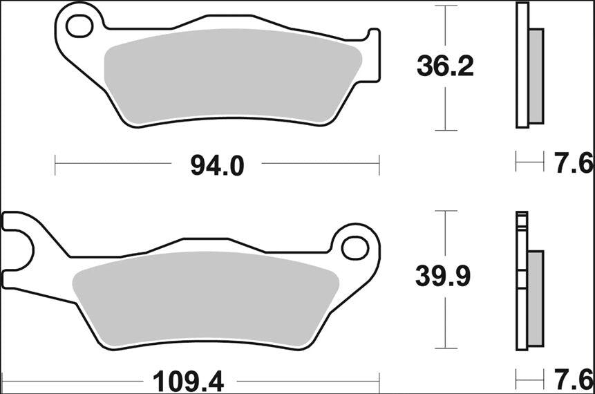 Brembo Carbon Ceramic Prime Line Brake Pads For Aprilia SR 50 Motard 2018 Front
