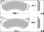 Brembo Carbon Ceramic Prime Line Brake Pads For SWM Ace Of Spades 125 CBS 2020 Front