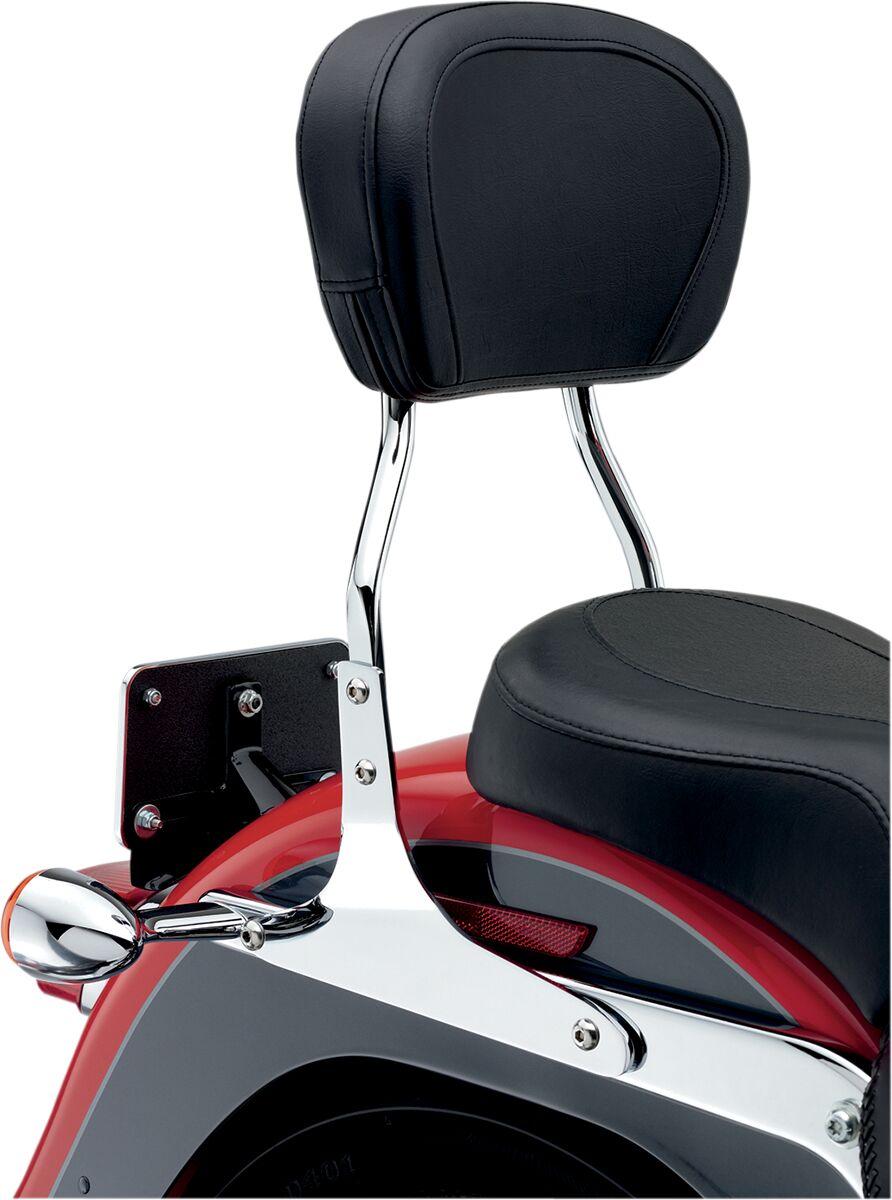 Cobra Round Sissy Bar For Harley Davidson FLSTF 1584 2007-2011 - Chrome