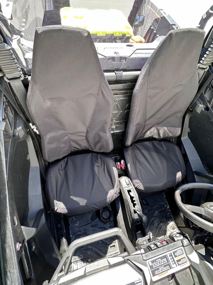 Moose Racing Seat Cover For Can Am Commander 1000 R EFI 2019-2023 - Black