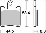 Brembo Carbon Ceramic Prime Line Brake Pads For Suzuki AN 250 1998-2006 Front