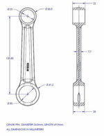 Vintco Connecting Rod Kit For Suzuki RM 370 1976-1977
