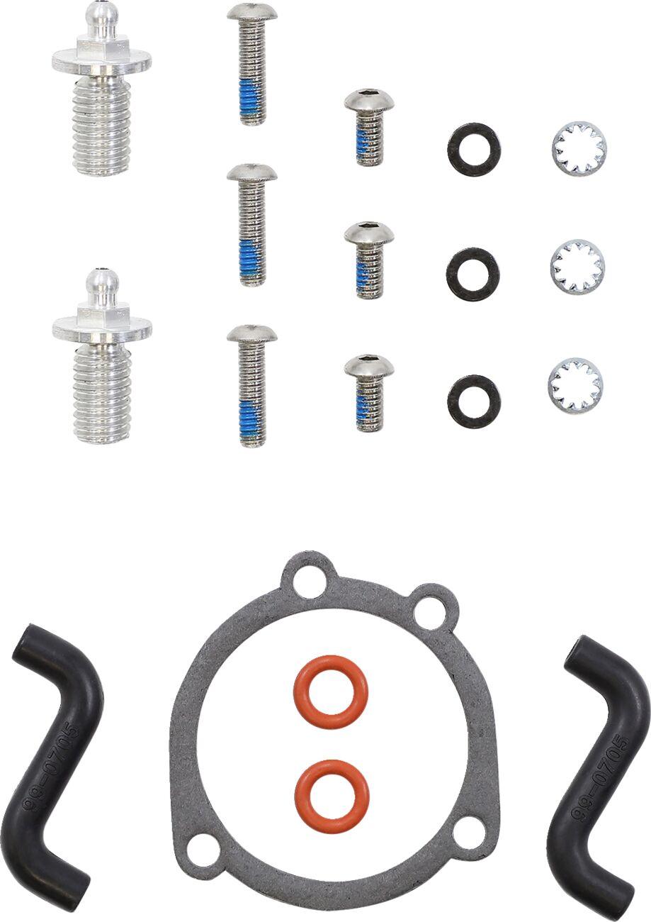 Cobra Air Cleaner Kit For Harley Davidson XL1200C 2004-2020 Plain - Black