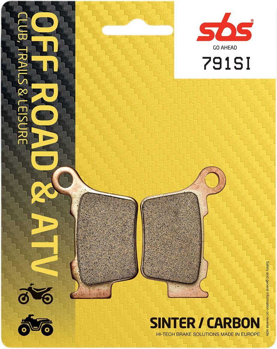 SBS SI Sintered Rear Brake Pads For Husqvarna CR125 2005-2013