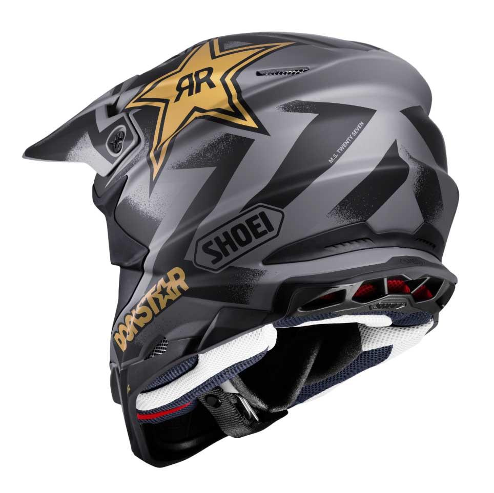 Shoei VFX-WR 06 Malcolm Stewart 27 TC-5 Rockstar Motocross Helmet