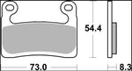 Brembo RC Carbon Ceramic Racing Upgrade Line Brake Pads For BMW R 1250 GS ABS 2019-2024 Front