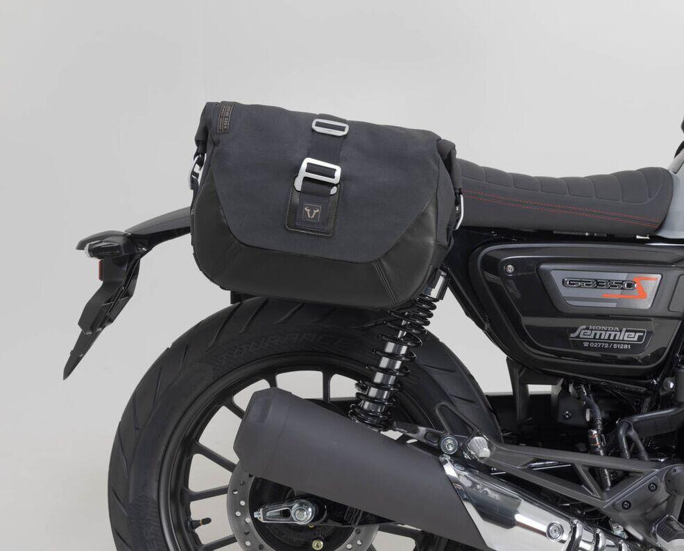SW Motech Legend Gear LC1 & LC 2 Side Pannier Bag System For Honda GB 350S ABS 2025-2026 - Black
