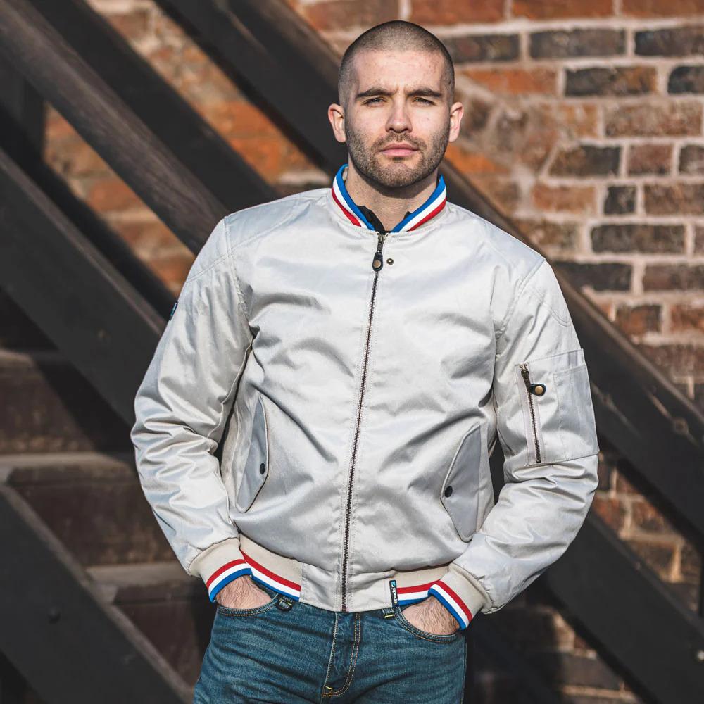 Spada Airforce 1 Royale CE Waterproof Jacket Ivory