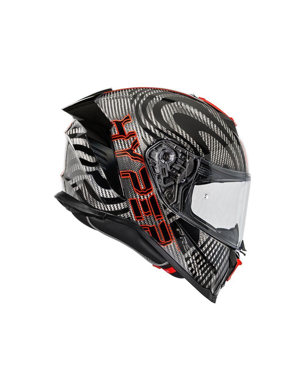 Premier Hyper Carbon PS Helmet - Black/Red