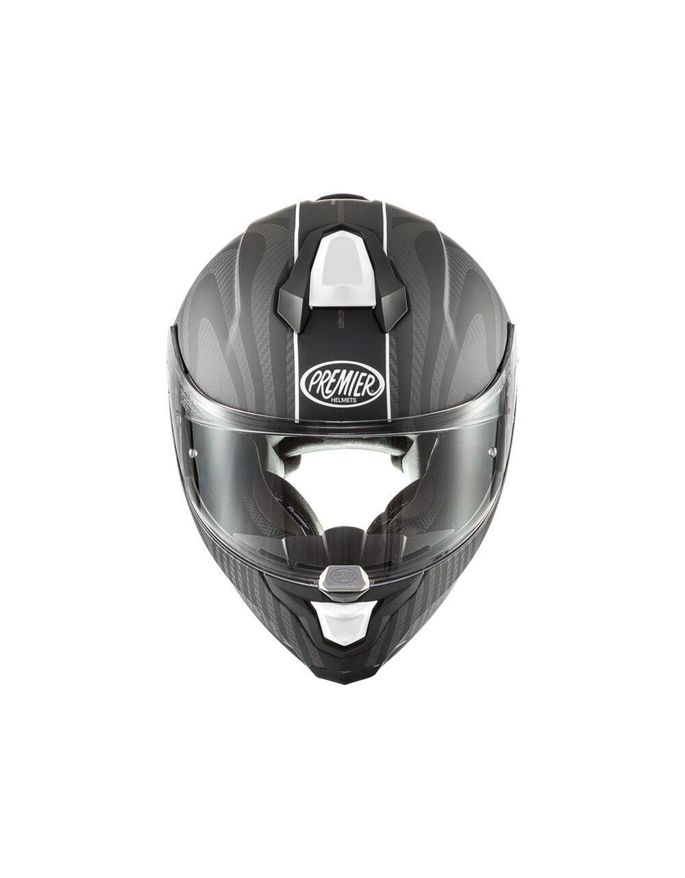 Premier Hyper Carbon PS Helmet - Black/White