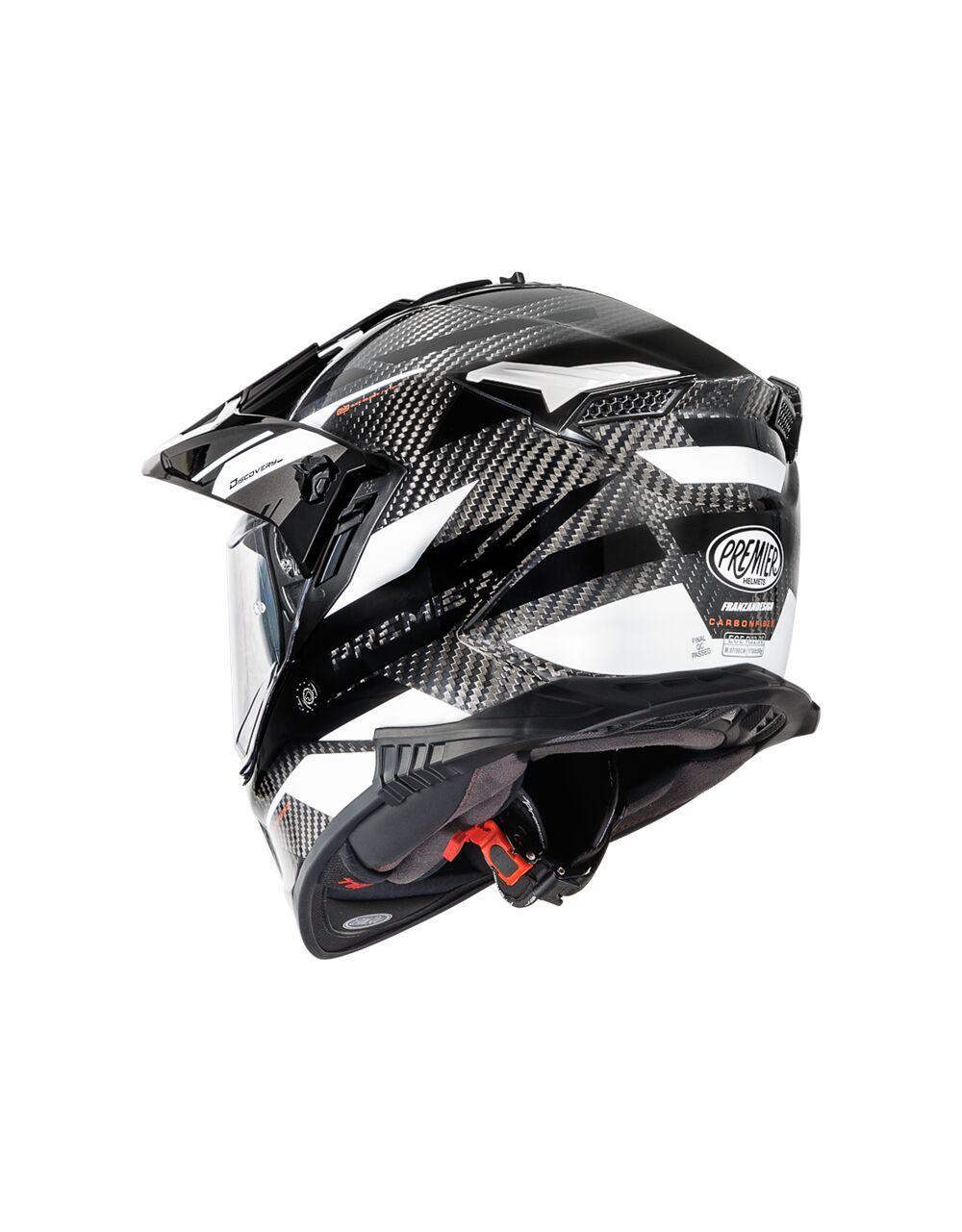 Premier Discovery Carbon EA Helmet - Grey/White