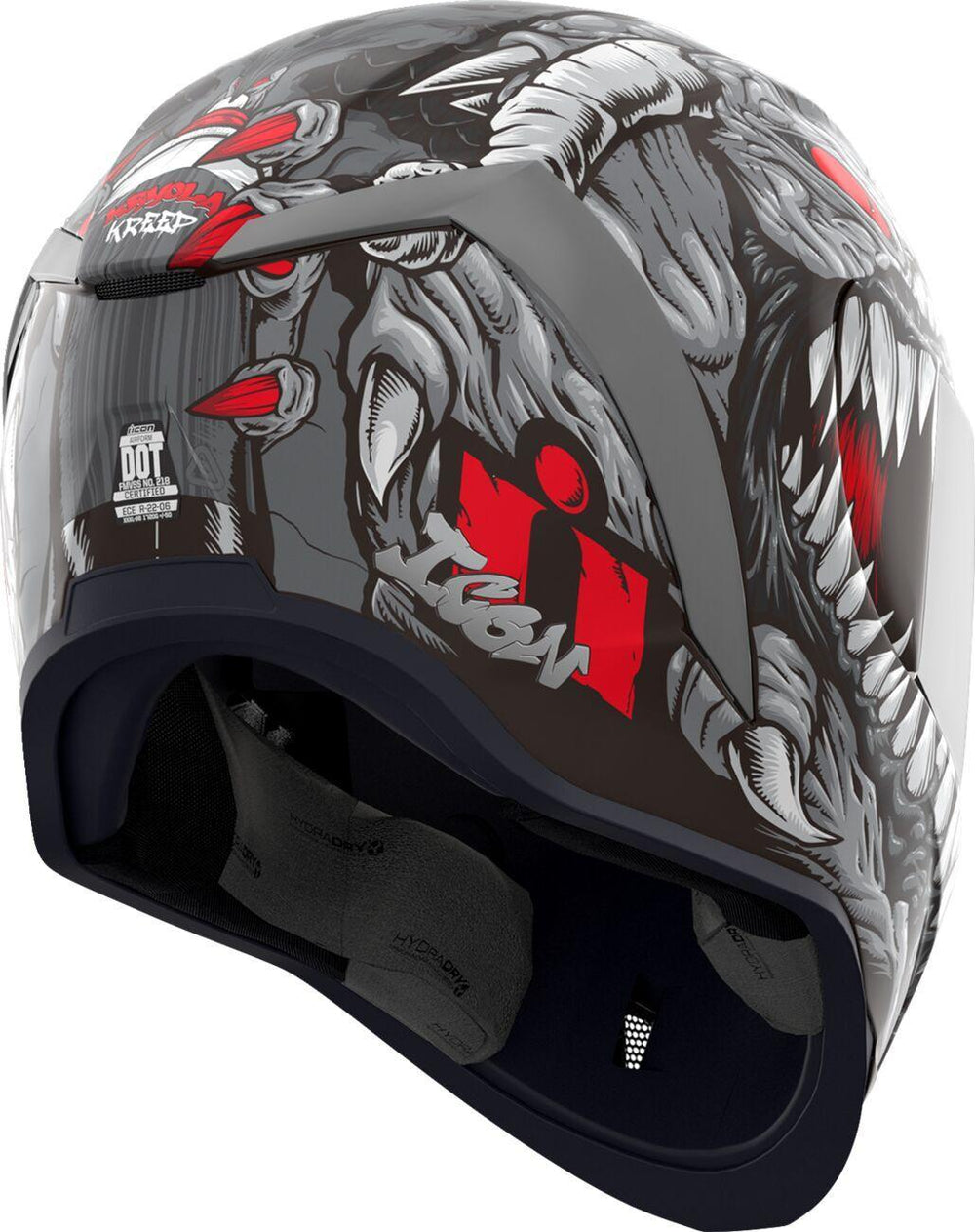 Icon Unisex Airform Kryola Kreep MIPS Helmet - Silver