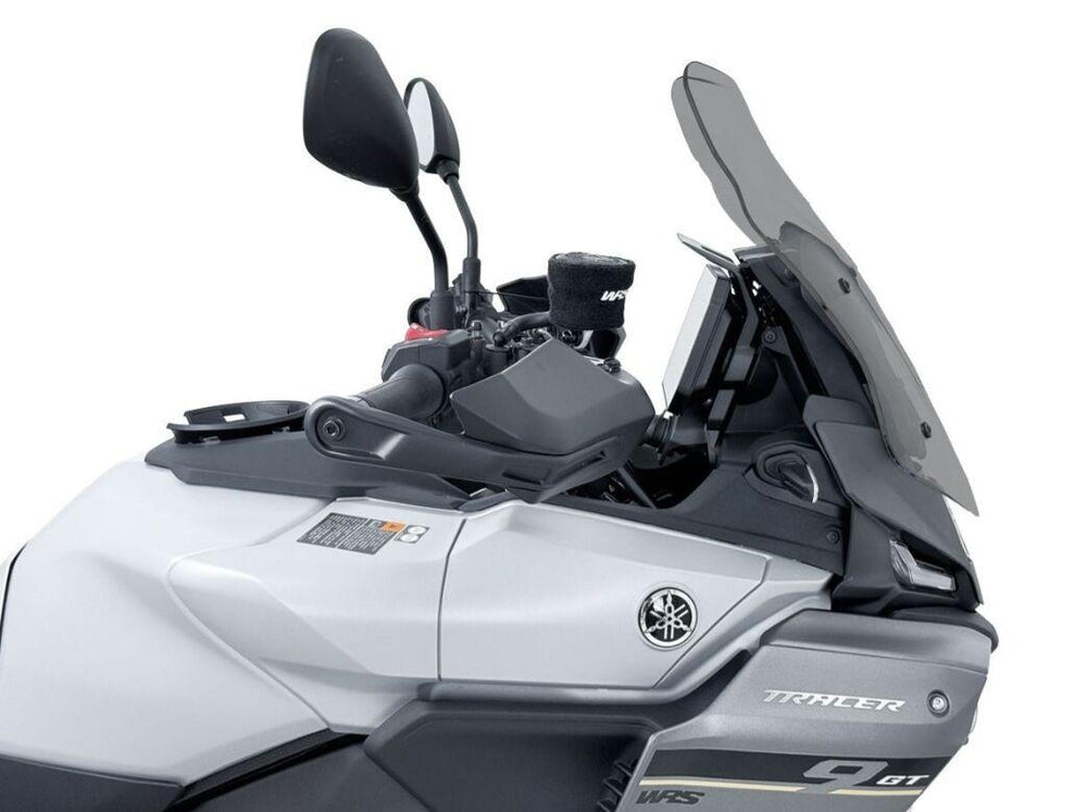 WRS Windscreen Intermedio Tracer 9 GT/GT+ For Yamaha MT-09 TR DXCS 2025 42.5 cm (16-3/4") - Dark Smoke