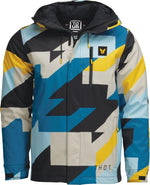 Thor Brave Tour Jacket - Black Blue Light Grey Yellow