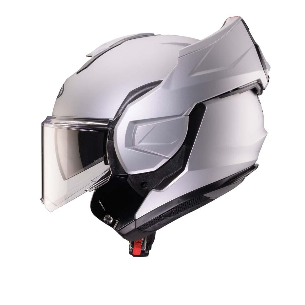 Caberg Trip Flip Front Motorcycle Helmet - Matt Silver